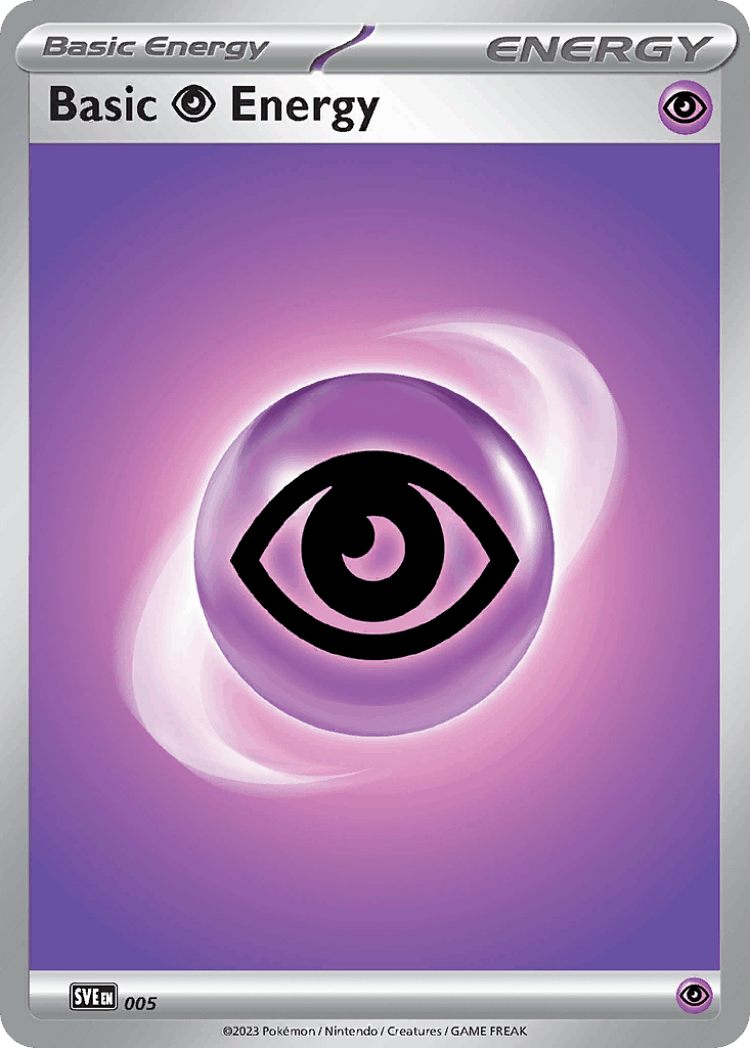 Basic Psychic Energy #5 from Scarlet & Violet Energies - Common