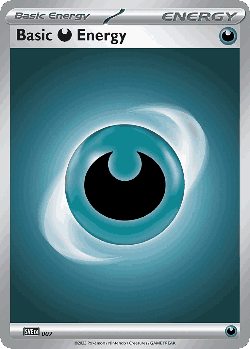 Basic Darkness Energy Pokémon TCG card art