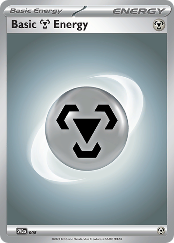 Basic Metal Energy #8 from Scarlet & Violet Energies - Common