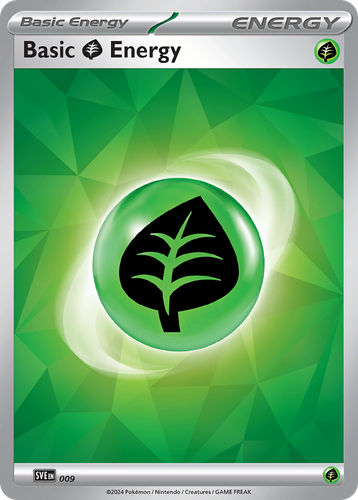 Basic Grass Energy #9 from Scarlet & Violet Energies
