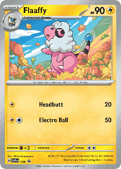 Flaaffy 108, Scarlet & Violet Black Star Promos