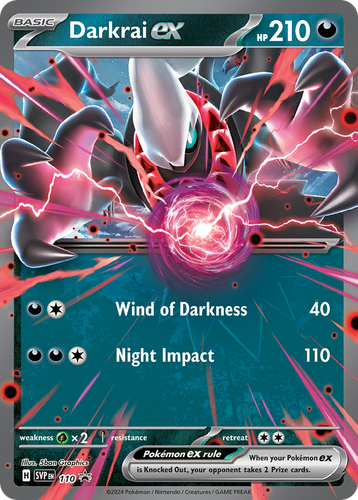 Darkrai ex 110, Scarlet & Violet Black Star Promos