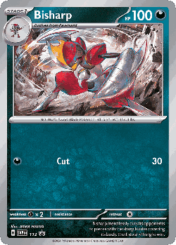 Bisharp 112, Scarlet & Violet Black Star Promos