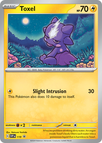 Toxel 119, Scarlet & Violet Black Star Promos
