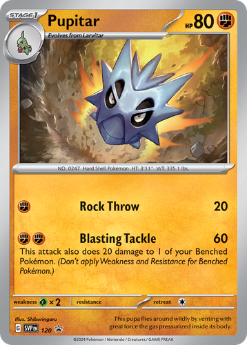 Pupitar 120, Scarlet & Violet Black Star Promos