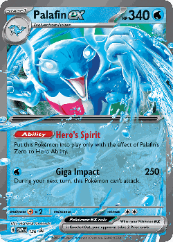 Palafin ex 126, Scarlet & Violet Black Star Promos