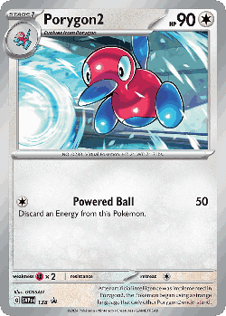 Porygon2 138, Scarlet & Violet Black Star Promos