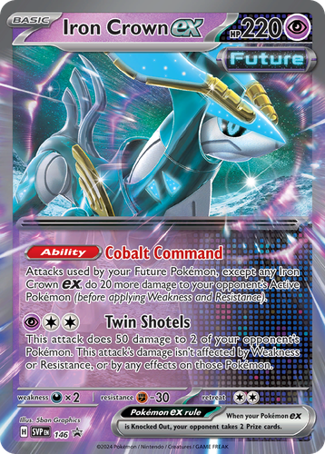 Iron Crown ex 146, Scarlet & Violet Black Star Promos