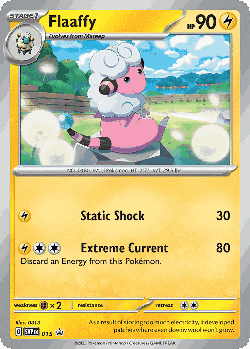 Flaaffy Pokémon TCG card art