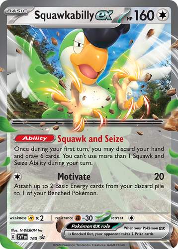 Squawkabilly ex 160, Scarlet & Violet Black Star Promos