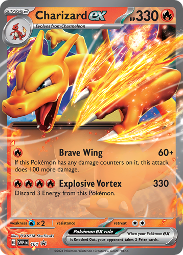 Charizard ex 161, Scarlet & Violet Black Star Promos