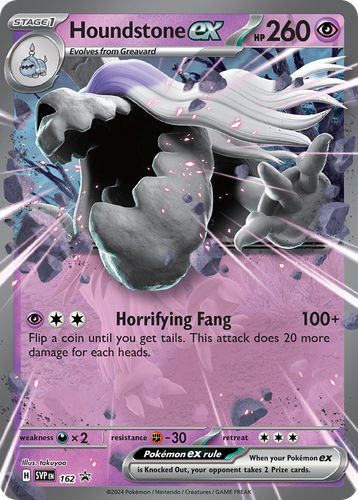 Houndstone ex 162, Scarlet & Violet Black Star Promos
