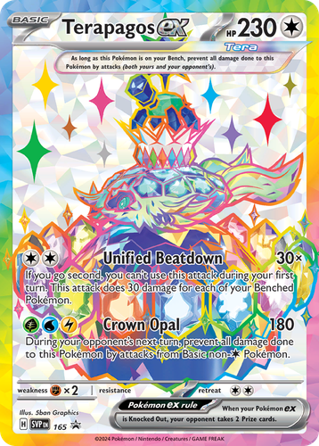 Terapagos ex 165, Scarlet & Violet Black Star Promos