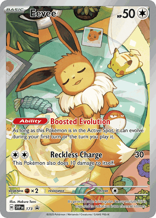 Eevee 173, Scarlet & Violet Black Star Promos