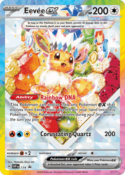 Eevee ex 174, Scarlet & Violet Black Star Promos