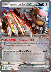 Bloodmoon Ursaluna ex Scarlet & Violet Promos card