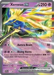 Xerneas ex Scarlet & Violet Promos card