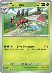 Yanmega Scarlet & Violet Promos card