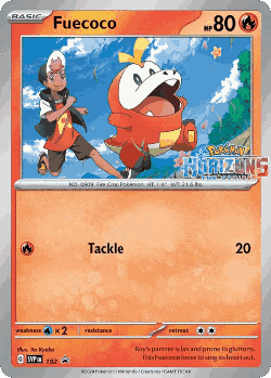 Fuecoco 192, Scarlet & Violet Black Star Promos