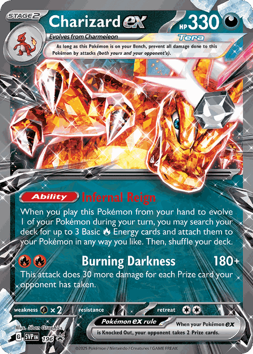 Charizard ex 196, Scarlet & Violet Black Star Promos