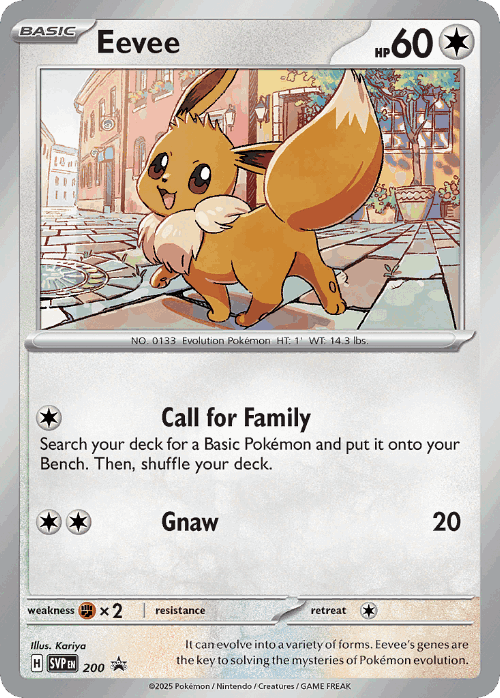 Eevee 200, Scarlet & Violet Black Star Promos