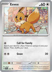 Eevee Scarlet & Violet Promos card