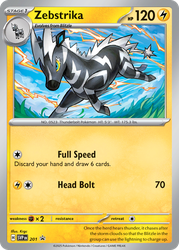 Zebstrika Scarlet & Violet Promos card