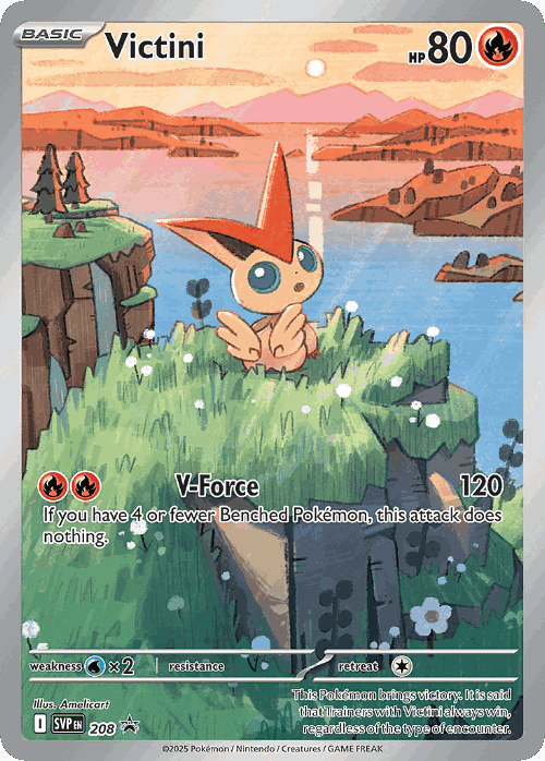 Victini 208, Scarlet & Violet Black Star Promos