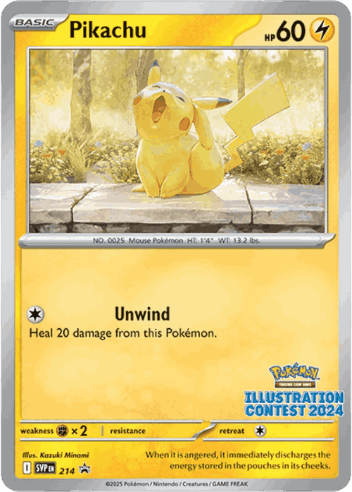 Pikachu 214, Scarlet & Violet Black Star Promos
