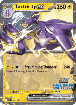 Toxtricity ex card art