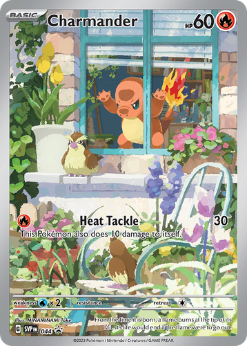 Charmander 44, Scarlet & Violet Black Star Promos