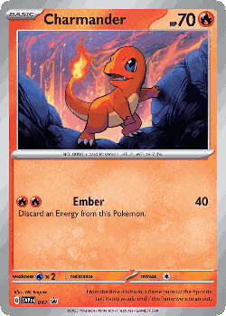Charmander 47, Scarlet & Violet Black Star Promos
