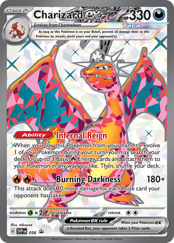 Charizard ex 56, Scarlet & Violet Black Star Promos