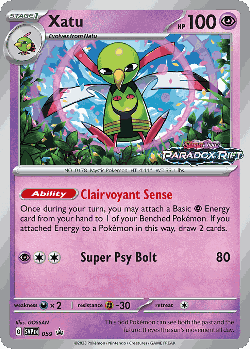 Xatu 59, Scarlet & Violet Black Star Promos