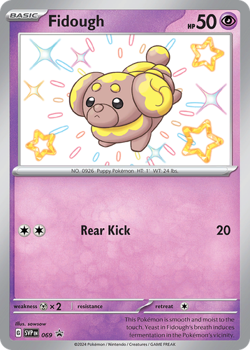 Fidough 69, Scarlet & Violet Black Star Promos