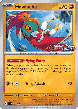 Hawlucha Pokémon TCG card art