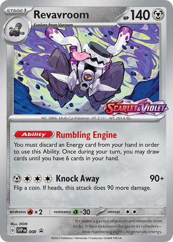 Revavroom Pokémon TCG card art