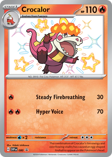 Crocalor 80, Scarlet & Violet Black Star Promos