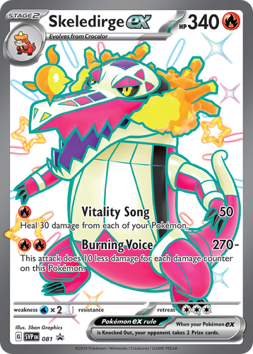 Skeledirge ex 81, Scarlet & Violet Black Star Promos