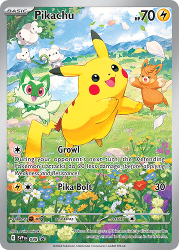 Pikachu 88, Scarlet & Violet Black Star Promos