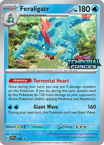 Feraligatr 89, Scarlet & Violet Black Star Promos