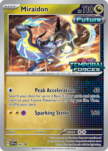 Miraidon 92, Scarlet & Violet Black Star Promos