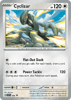 Cyclizar 96, Scarlet & Violet Black Star Promos