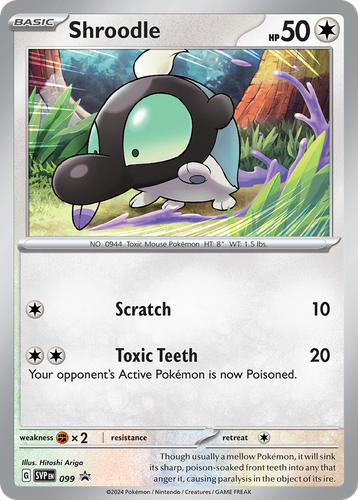 Shroodle 99, Scarlet & Violet Black Star Promos