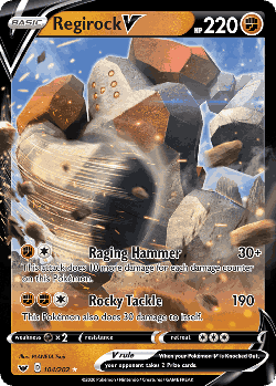 Regirock V 104, Sword & Shield