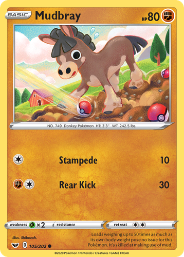 Mudbray 105, Sword & Shield