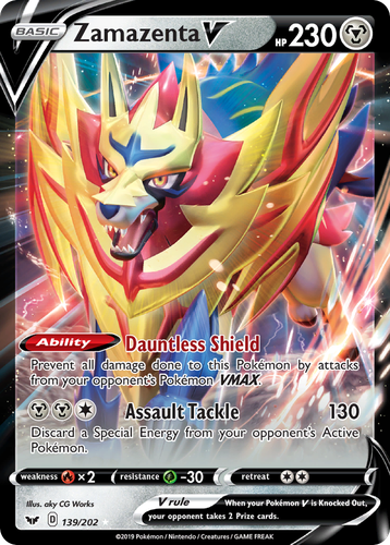 Zamazenta V 139, Sword & Shield