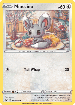 Minccino 146, Sword & Shield