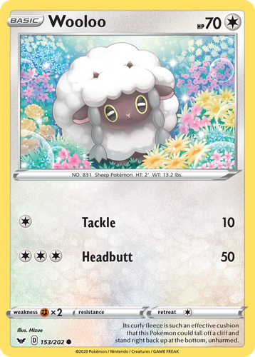 Wooloo 153, Sword & Shield