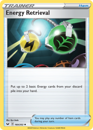Energy Retrieval 160, Sword & Shield